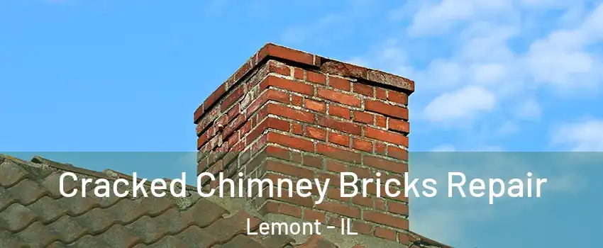 Cracked Chimney Bricks Repair Lemont - IL