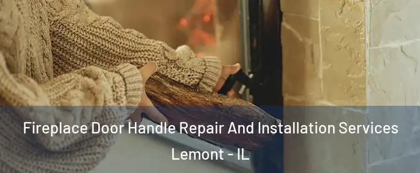Fireplace Door Handle Repair And Installation Services Lemont - IL