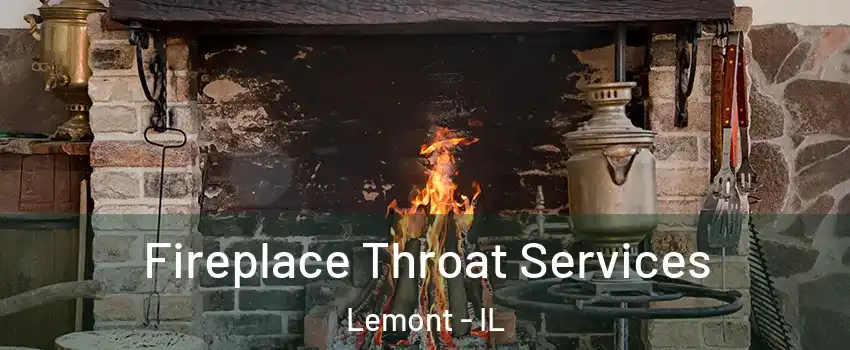 Fireplace Throat Services Lemont - IL