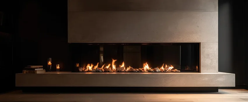 Gas Fireplace Ember Bed Design Services in Lemont, Illinois