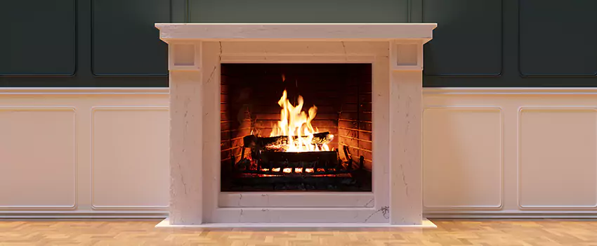Open Flame Wood-Burning Fireplace Installation Services in Lemont, Illinois