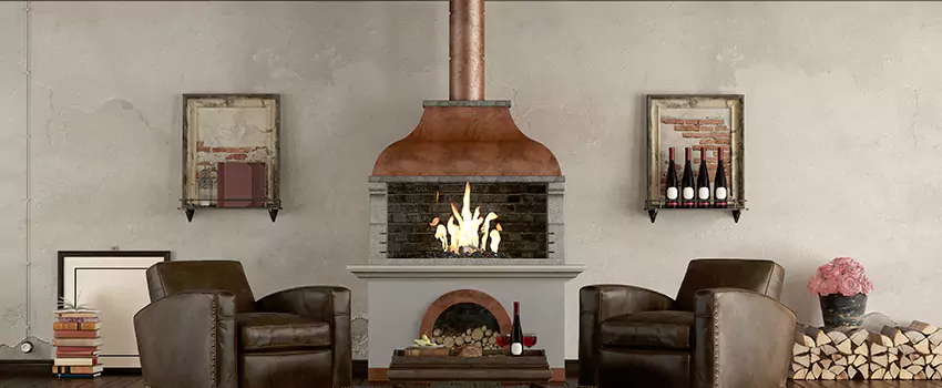 Thelin Hearth Products Providence Pellet Insert Fireplace Installation in Lemont, IL