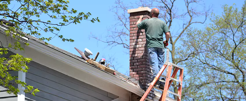 Vinyl and PVC Chimney Flashing Installation in Lemont, IL