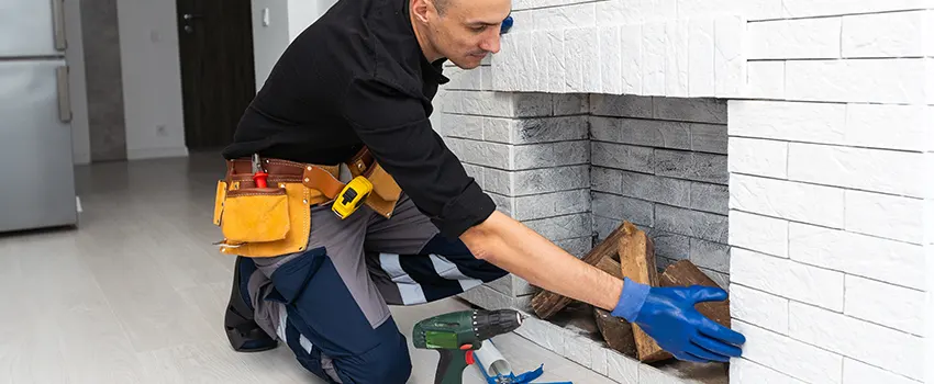 Fireplace Damaged Damper Frame Repair Services in Lemont, Illinois