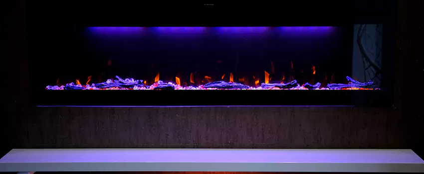 Dynamic Flame Color Fireplace Installation in Lemont, IL