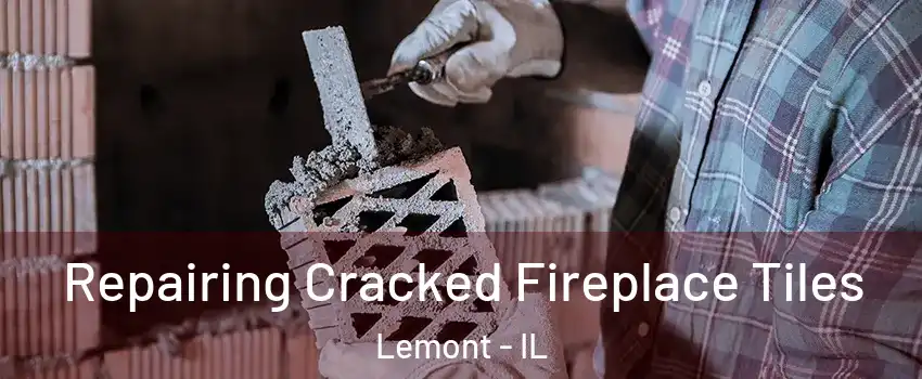 Repairing Cracked Fireplace Tiles Lemont - IL